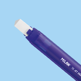 Caja 12 Portagomas Borrador Azul Lápiz Pentel Clic Eraser | Envío Gratis