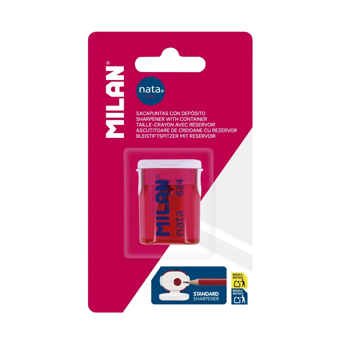 blister kalem kalemtıraş MILAN nata® 624