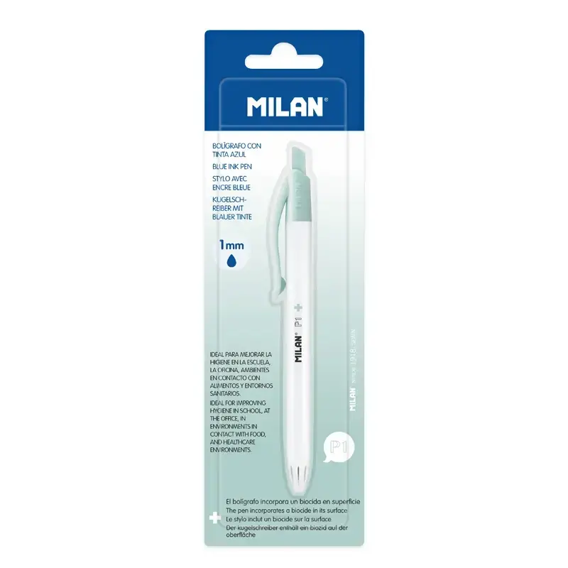 blister 1 P1 mavi mürekkepli tükenmez kalem, + Edition serisi