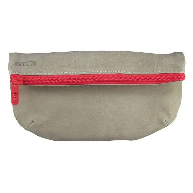 Folding kalemlik Leather, kırmızı