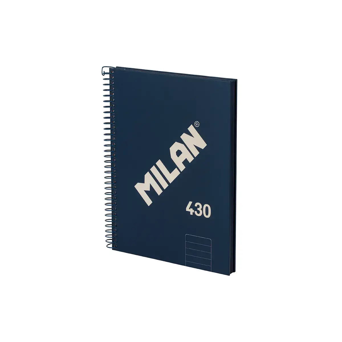 A5 Telli Defter sert kapaklı, çizgili kağıt (7 mm), 80 yaprak 95gr/m², 430 1918 koleksiyonu, mavi