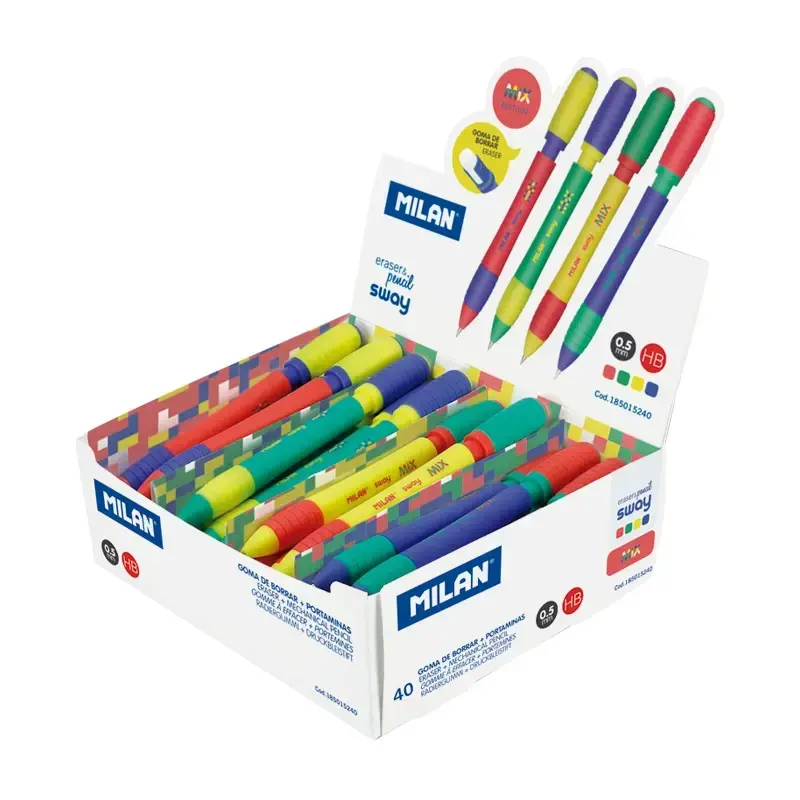 Teşhir kutusu 40 SWAY Mix mekanik kalem 0.5mm