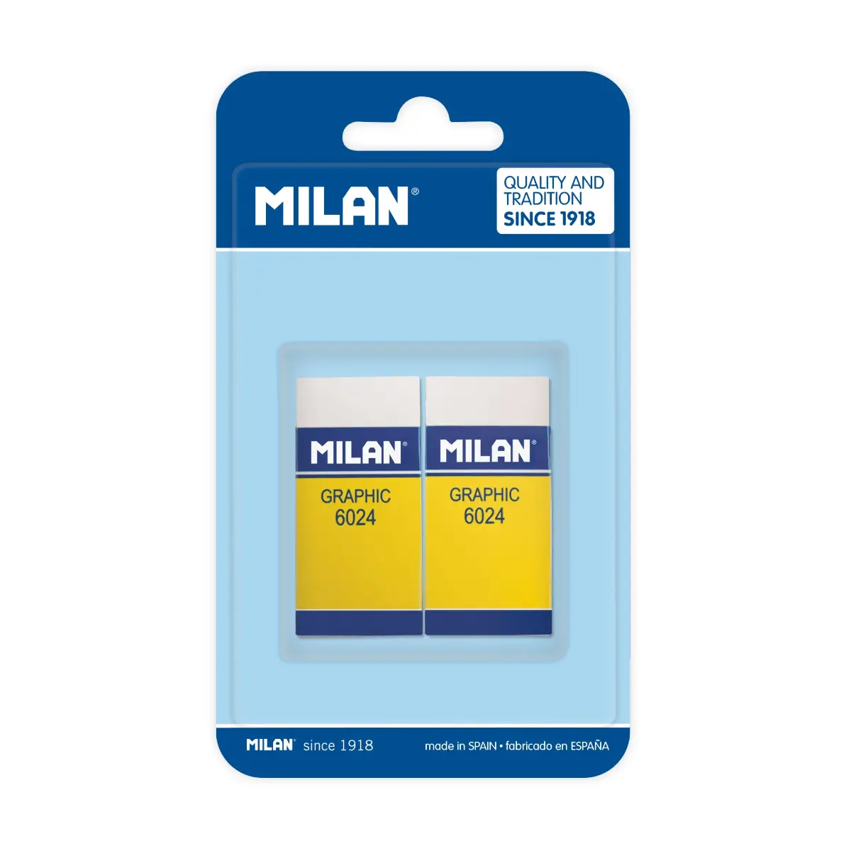 blister 2 nata® 6024 silgi ve karton kılıf