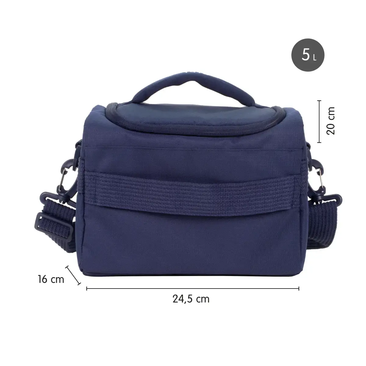 Sac Isotherme CAMPINGAZ Fold 'N Cool 30L - Bleu Foncé/gris - Neuf