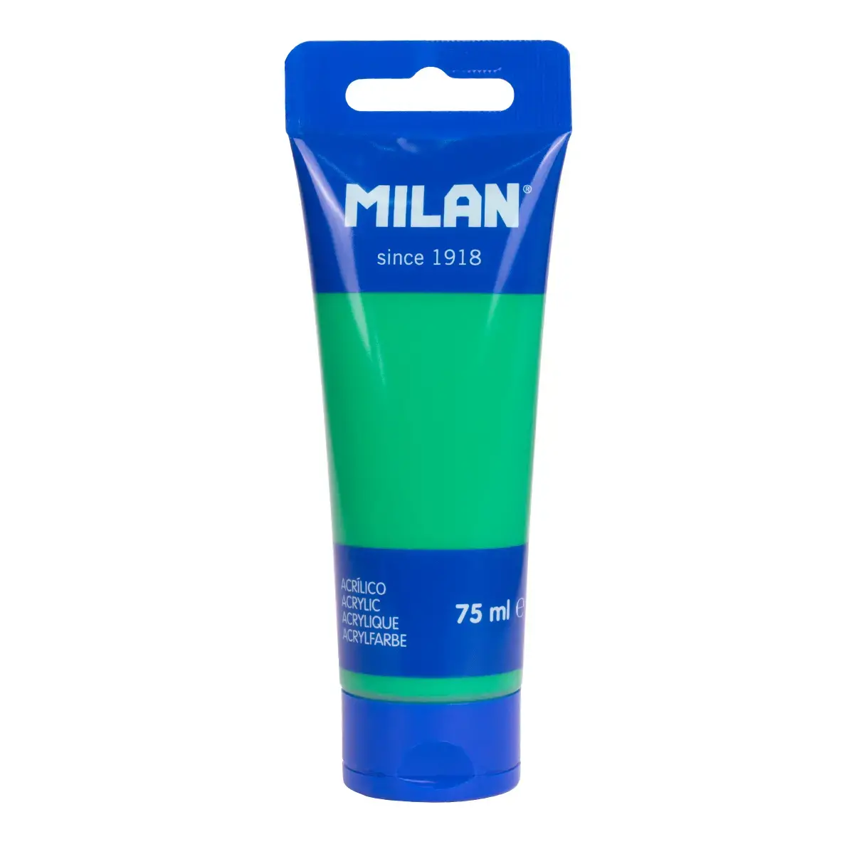 75 ml tüp akrilik boya, çimen yeşili