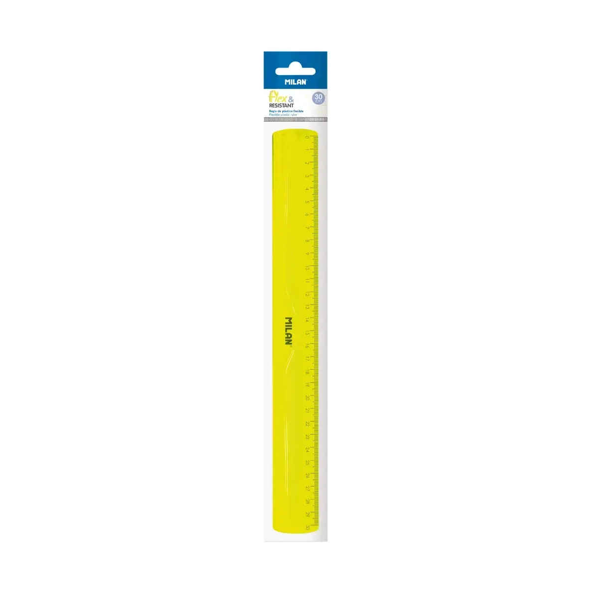 Flex&Resistant sarı 30 cm cetvel, Acid serisi