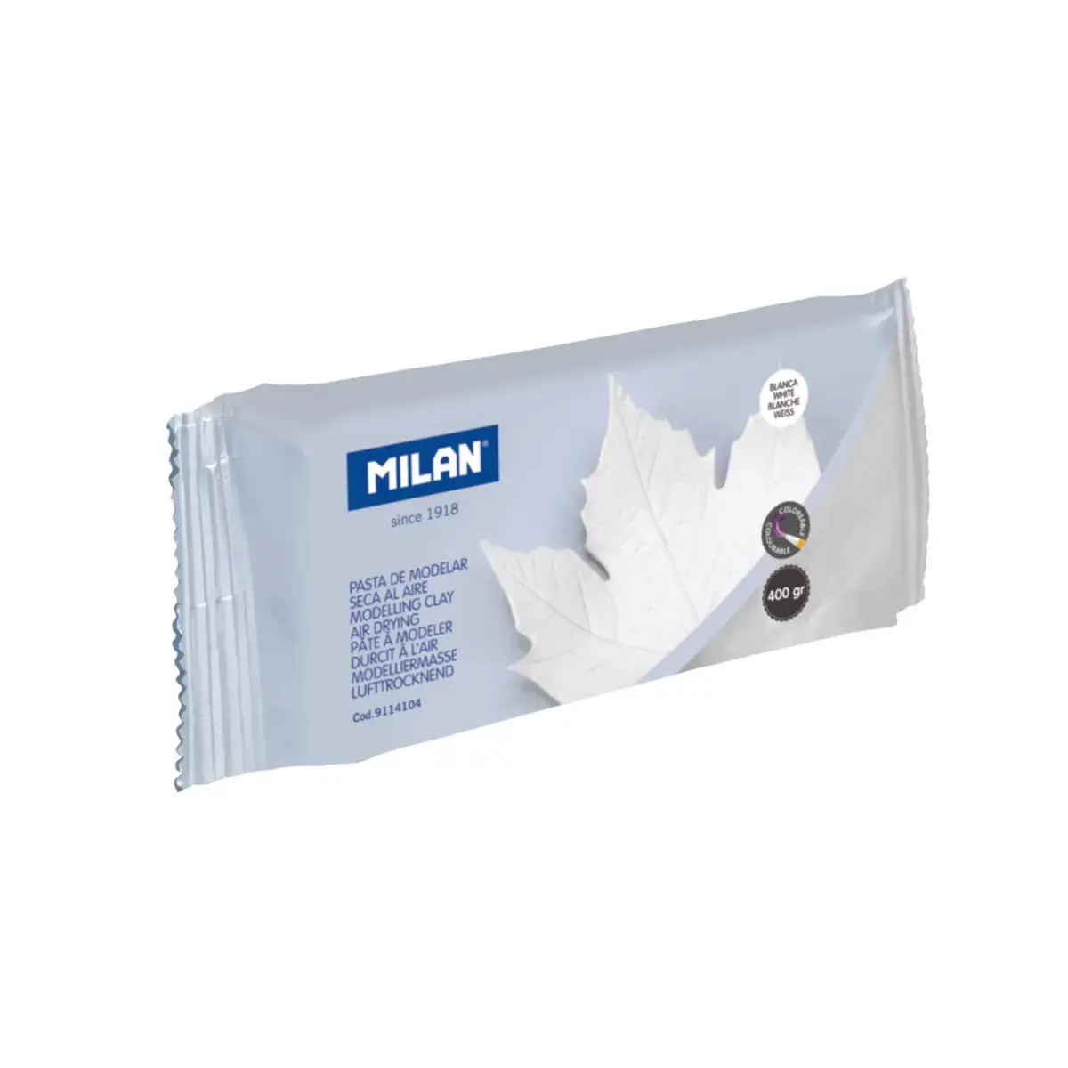 beyaz air-dry modelleme kili 400 g