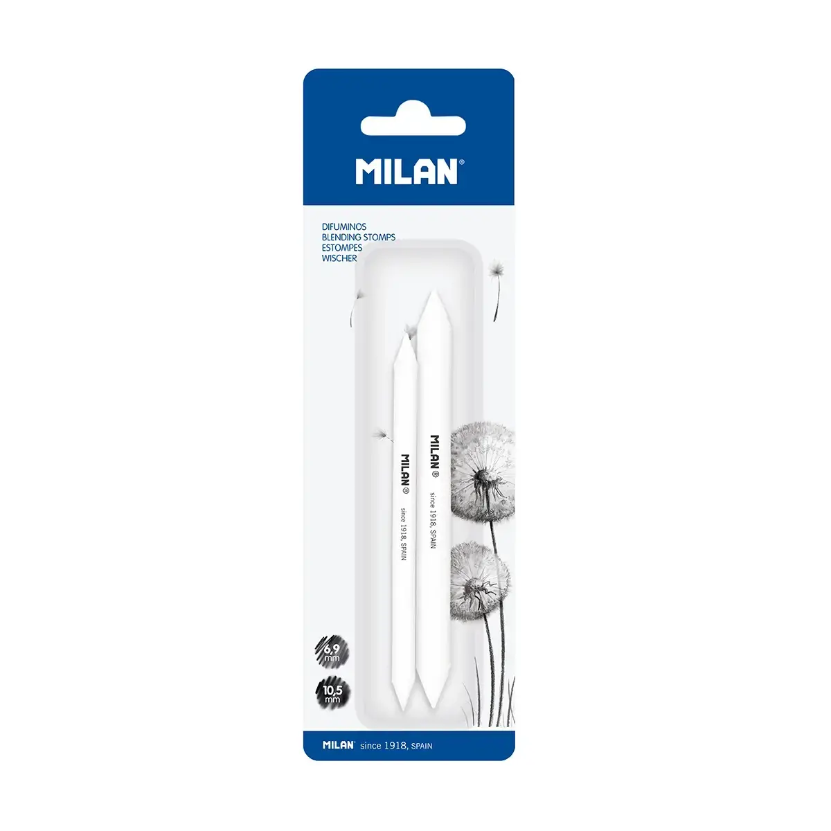 blister 2 karıştırıcılar Ø 6.9 mm ve Ø 10.5 mm