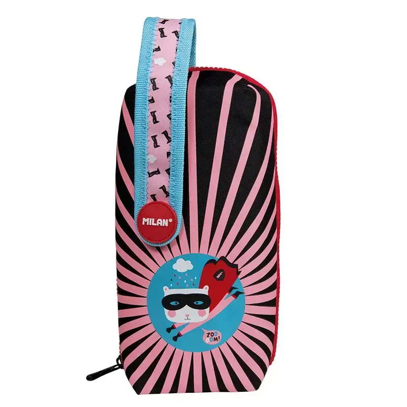 Set ile 4 dolu kalemlik Super Heroes, pembe