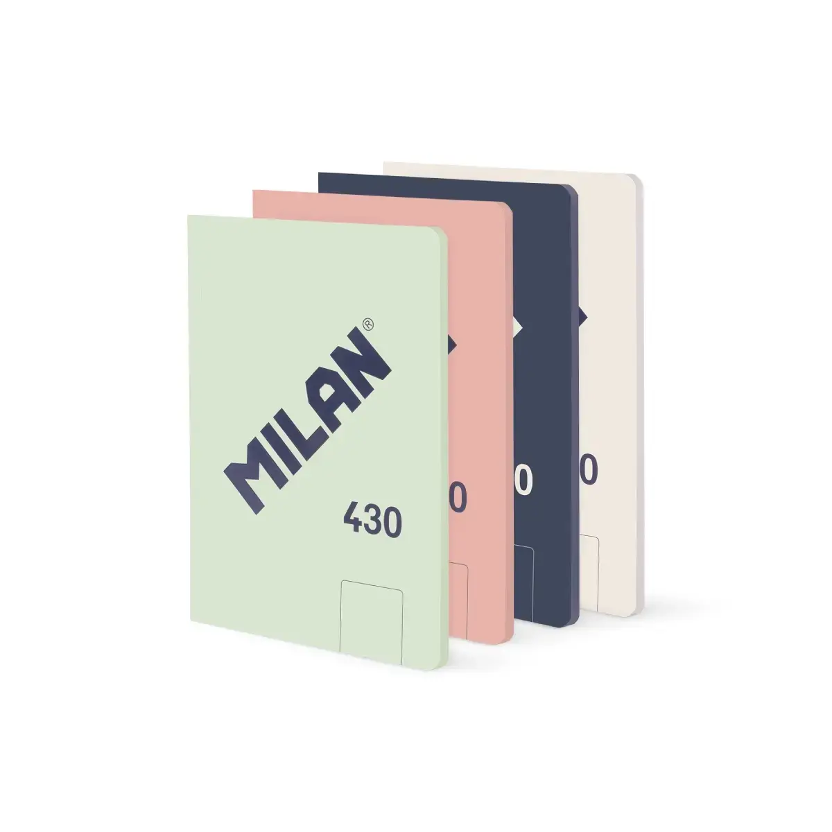 4'lü A5 Ciltli Defter, düz kağıt, 48 yaprak 95 gr/m², 430 1918 koleksiyonu