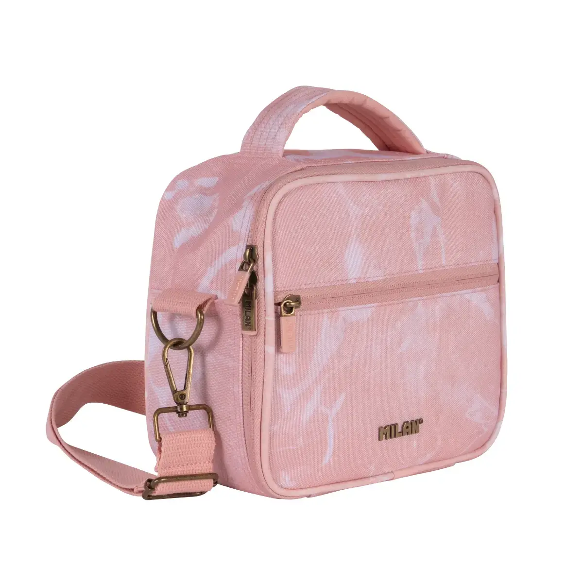 Termal yemek çantası (3.5 L) ve 3 yemek kutusues Lava serisi, pembe