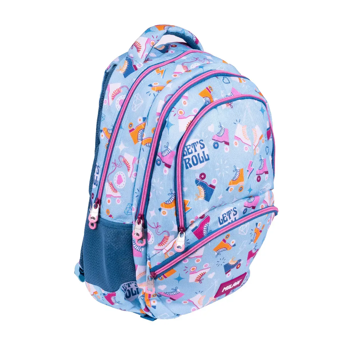 MILAN® Zaino scuola 4 cerniere (25 L) serie speciale Green & Grow