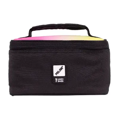 Bolsa isotérmica Milan porta alimentos 3,5L con 3 recipientes, serie Lava, azul - Kit, bolso y estuche - Los mejores precios