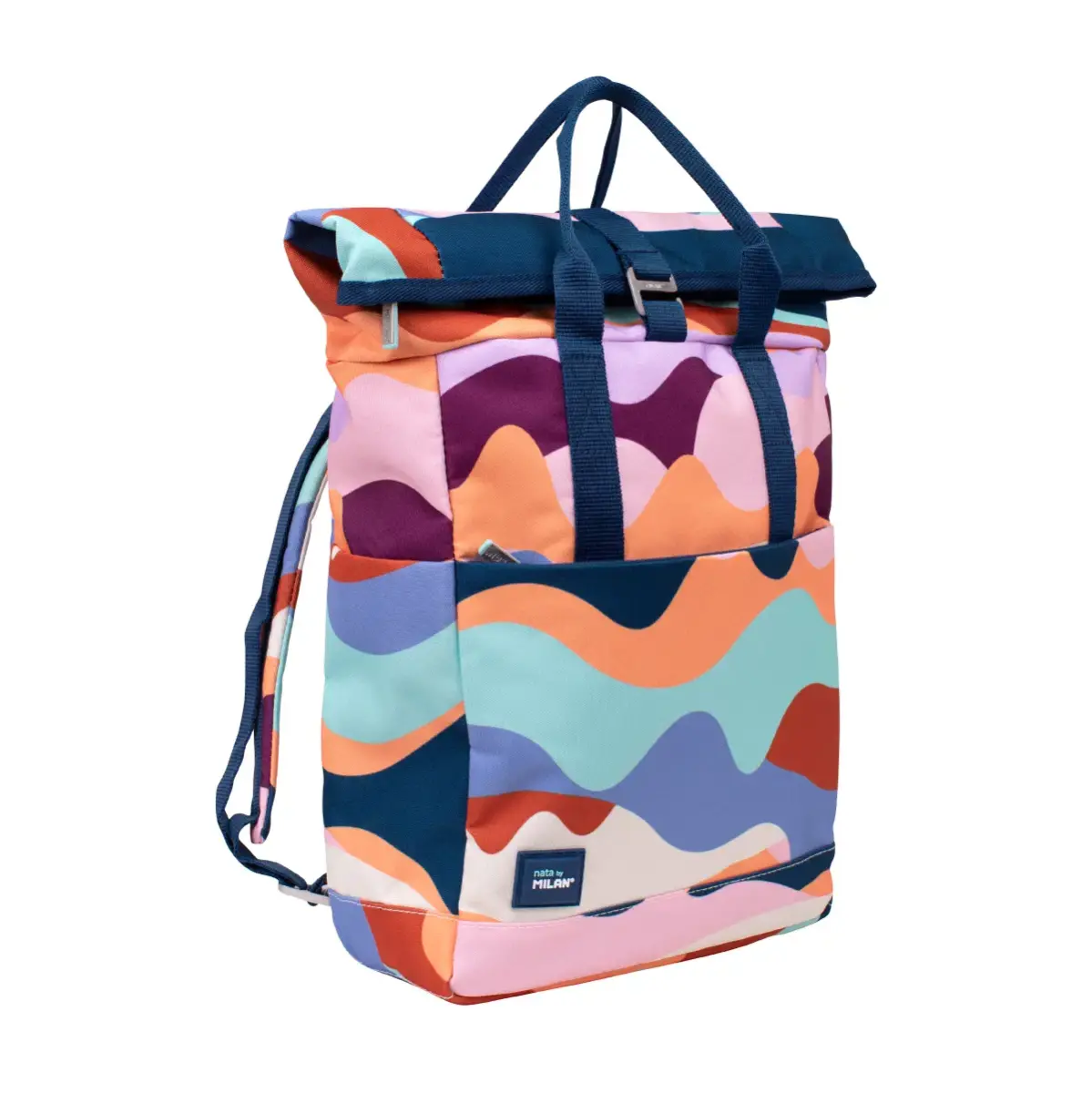 Top roll closure urban bakpack (10 L) Fun serisi, çok renkli