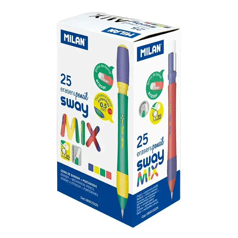 Kutu 25 SWAY Mix 0.5 mm mekanik kalem