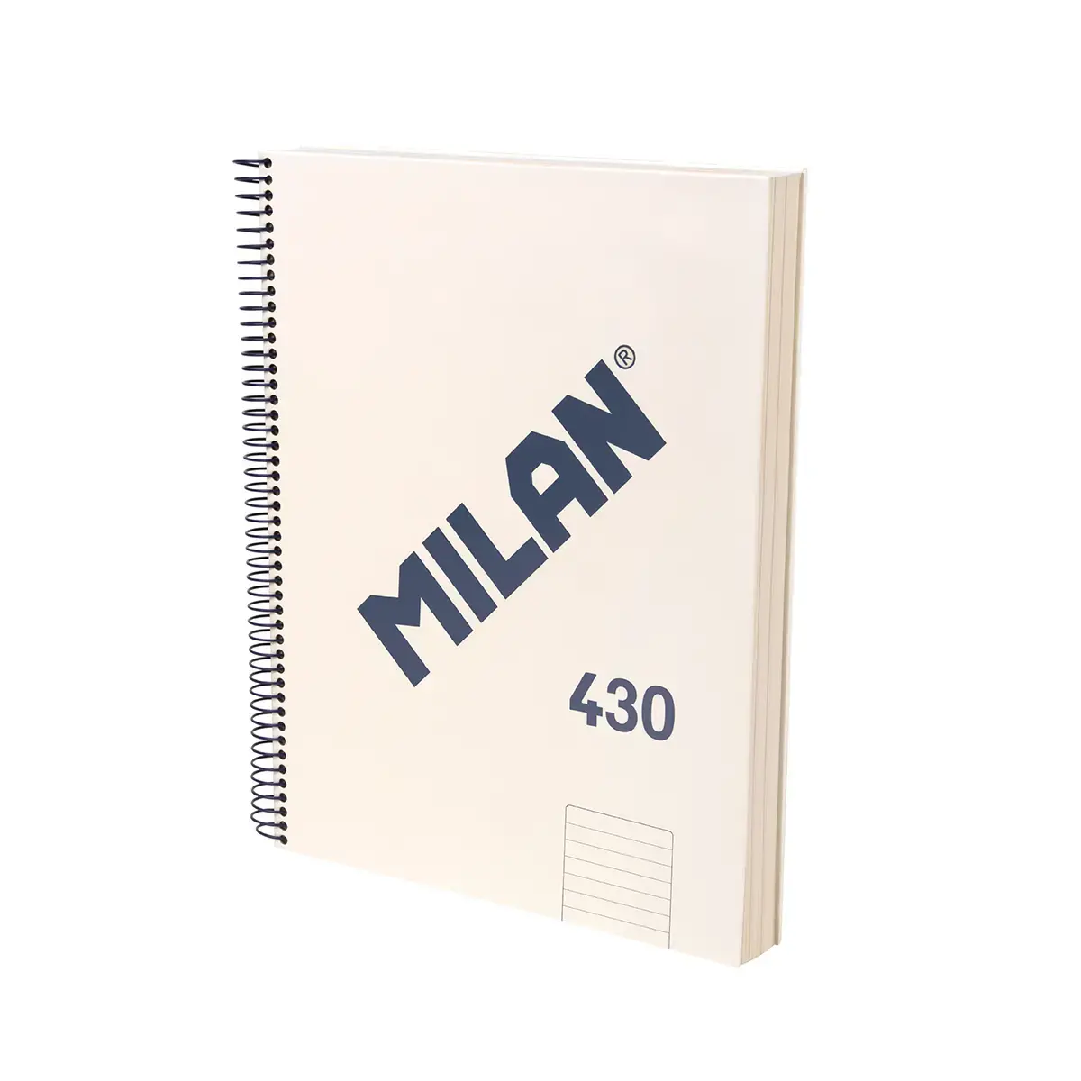A4 Telli Defter sert kapaklı, çizgili kağıt (7 mm), 120 yaprak 95 gr/m², 430 1918 koleksiyonu, bej