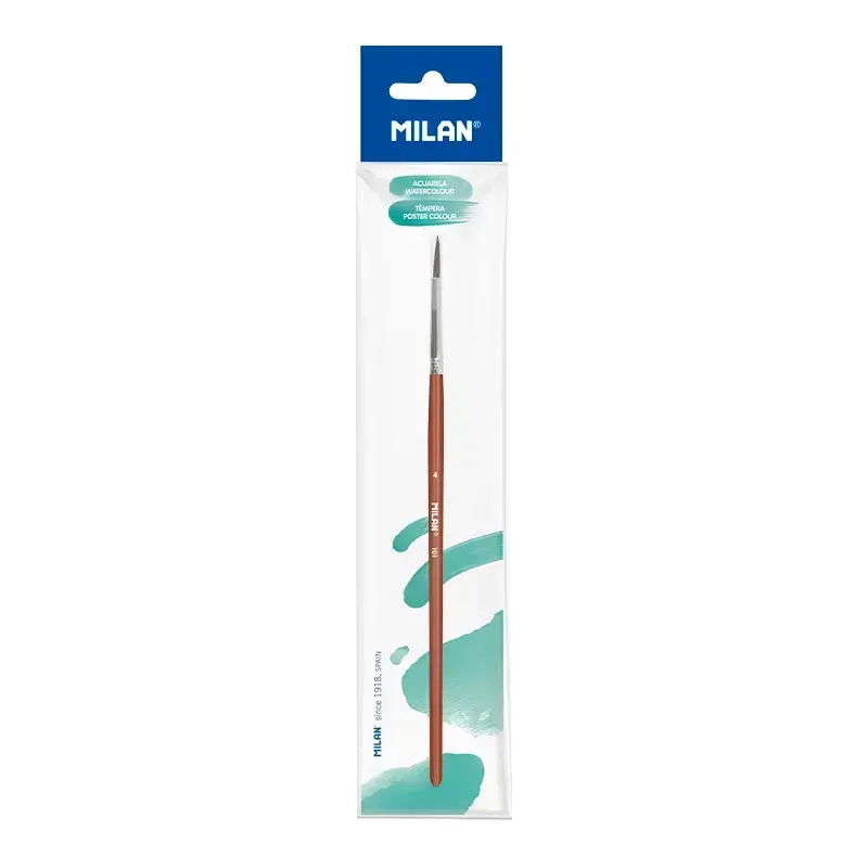 101 Serisi Yuvarlak Okul Fırçası 4 Numara