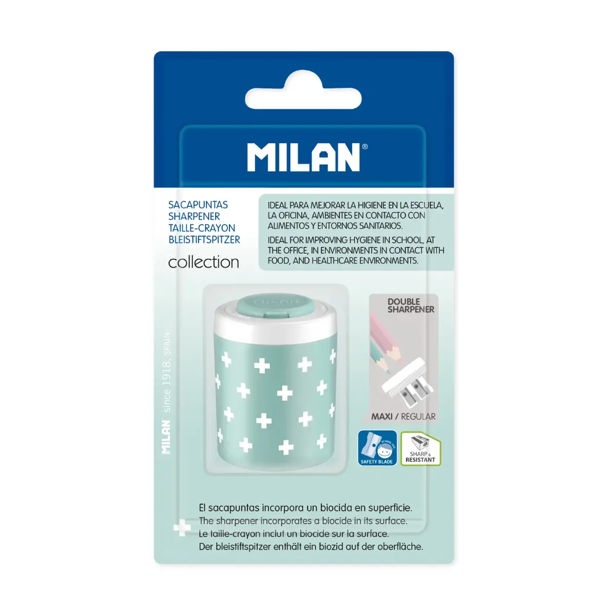 blister 1 koleksiyonu coloeurs assorties çift kalemtıraş, + Editionseries