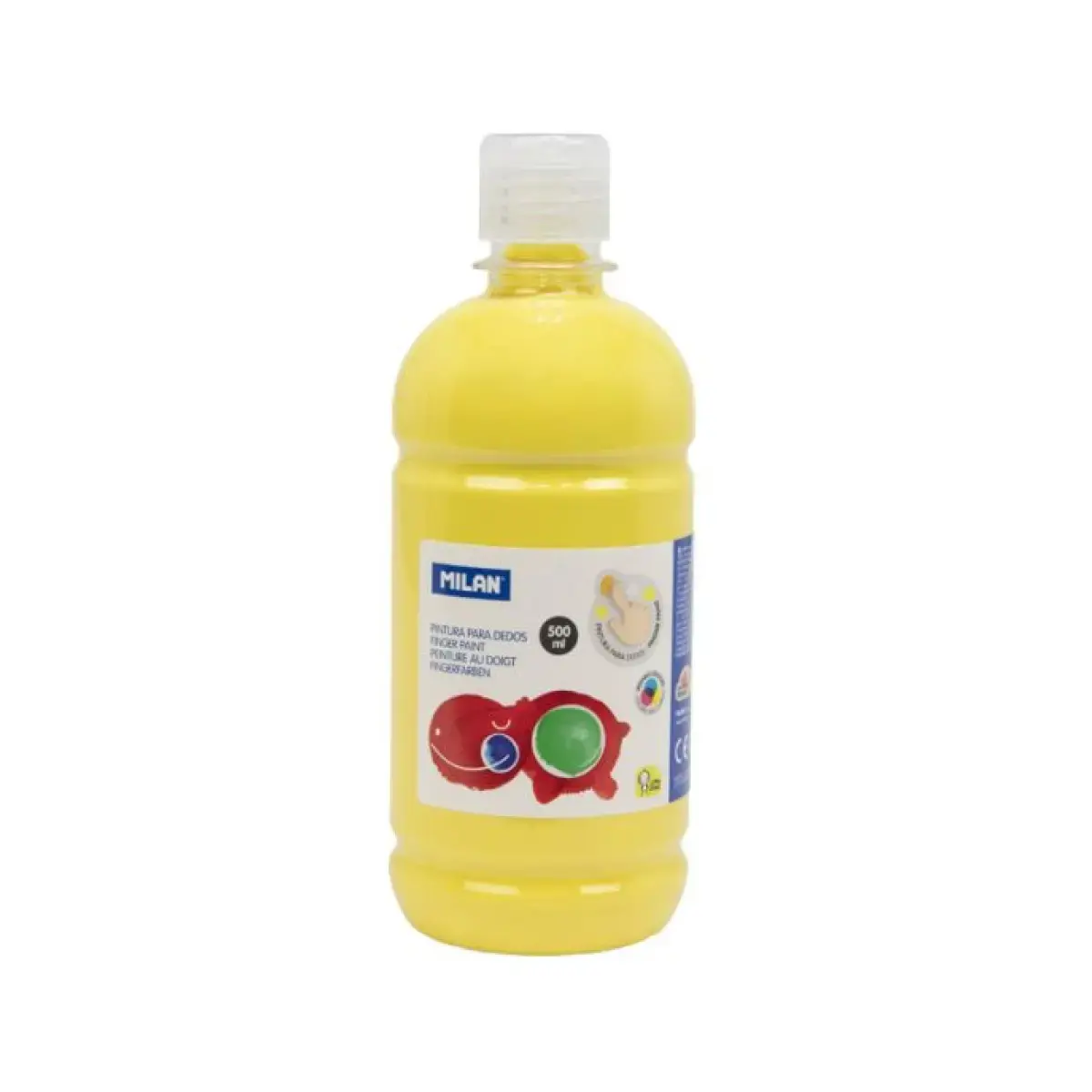 500 ml şişe sarı parmak boyası