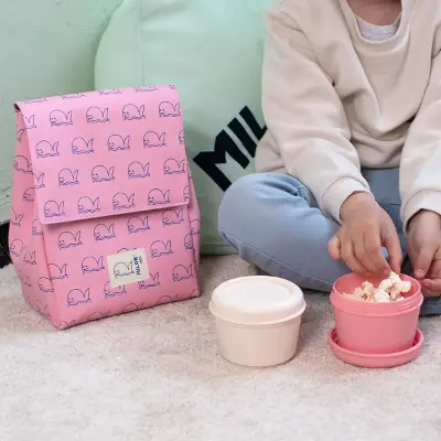 Bolsa isotérmica porta alimentos (3,9 L), colección 460 since 1918, beige