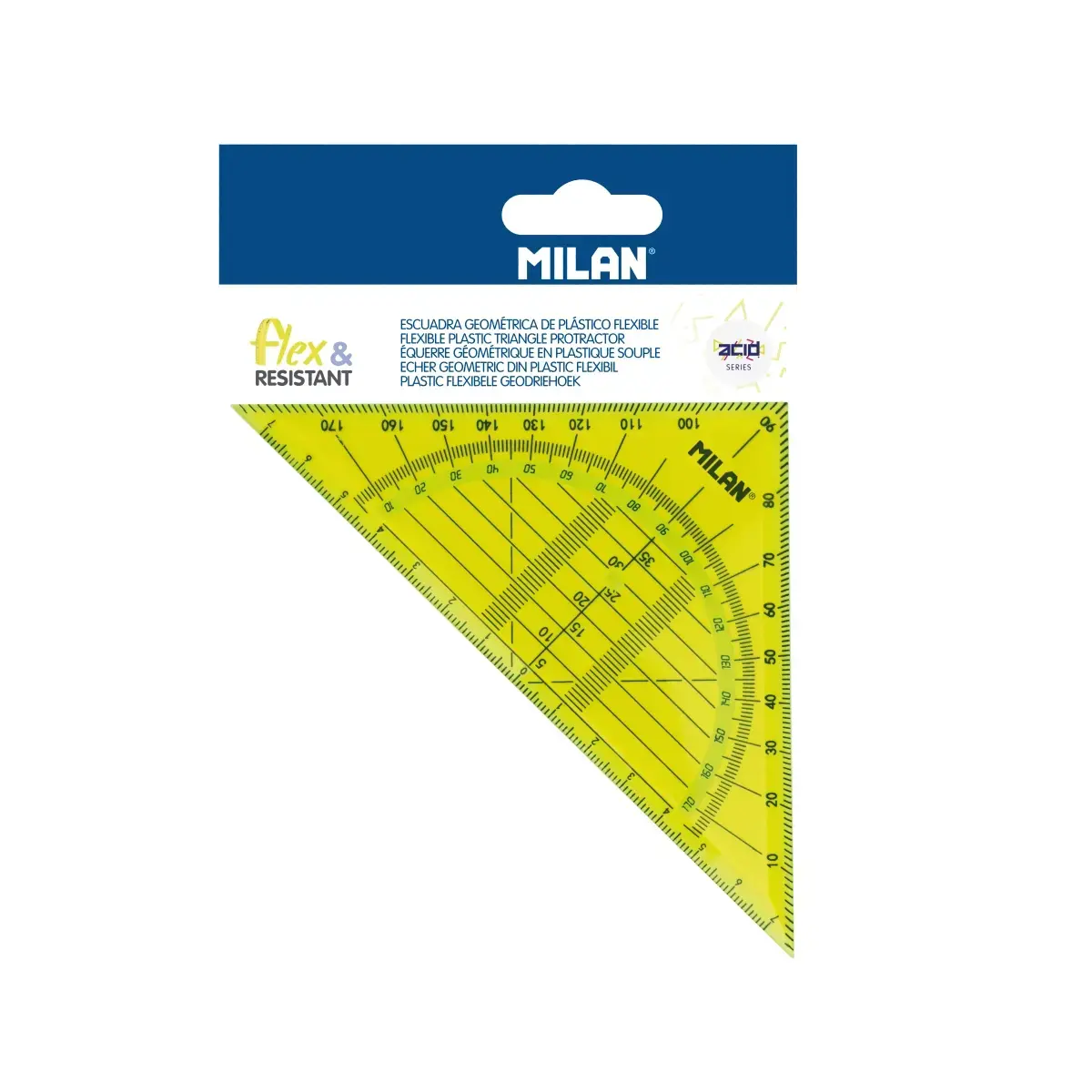 sarı 14 cm geometrik kare Flex&Resistant, Acid serisi