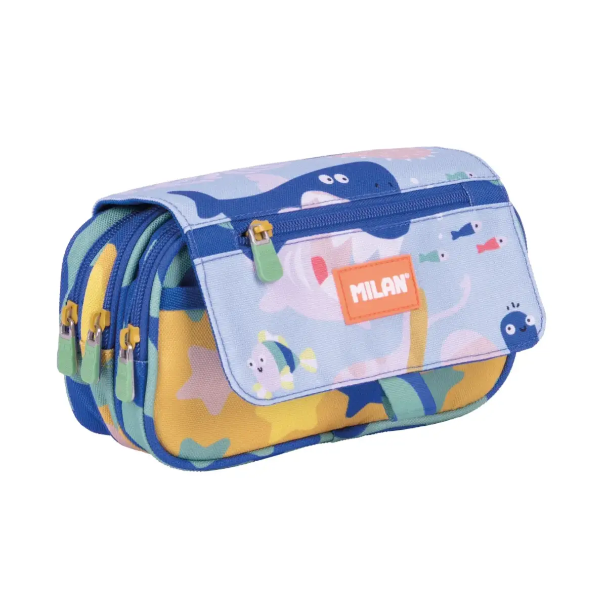 4 fermuarlı kalemlik ve a flap mavi Odyssey özel serisi
