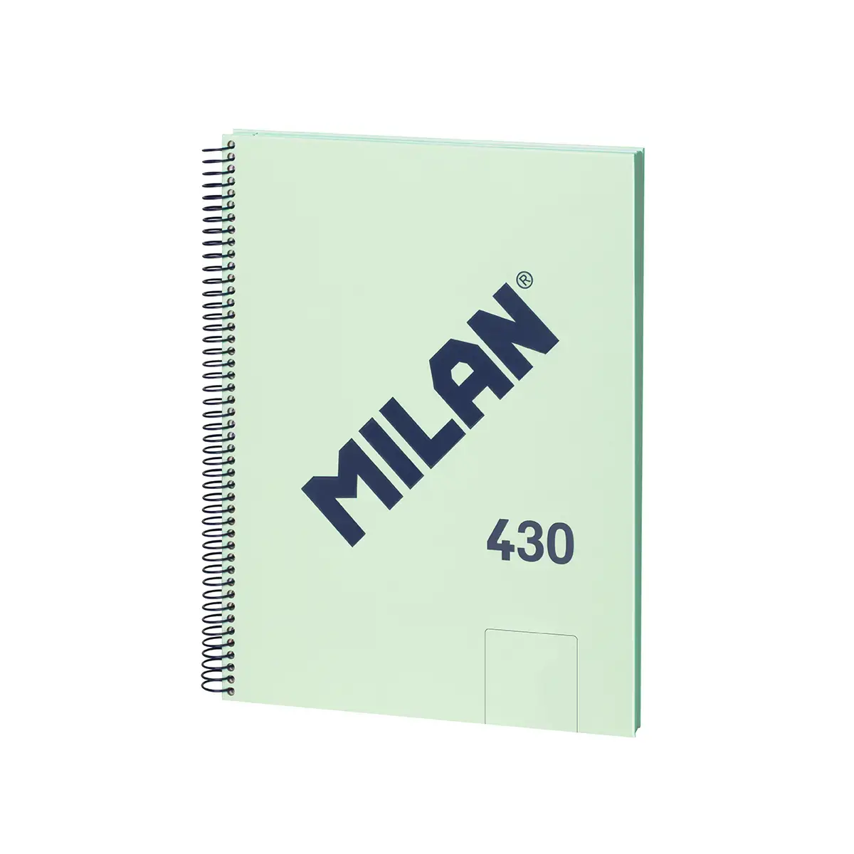 A4 Telli Defter sert kapaklı, düz kağıt, 80 yaprak 95 gr/m²,430 1918 koleksiyonu, yeşil