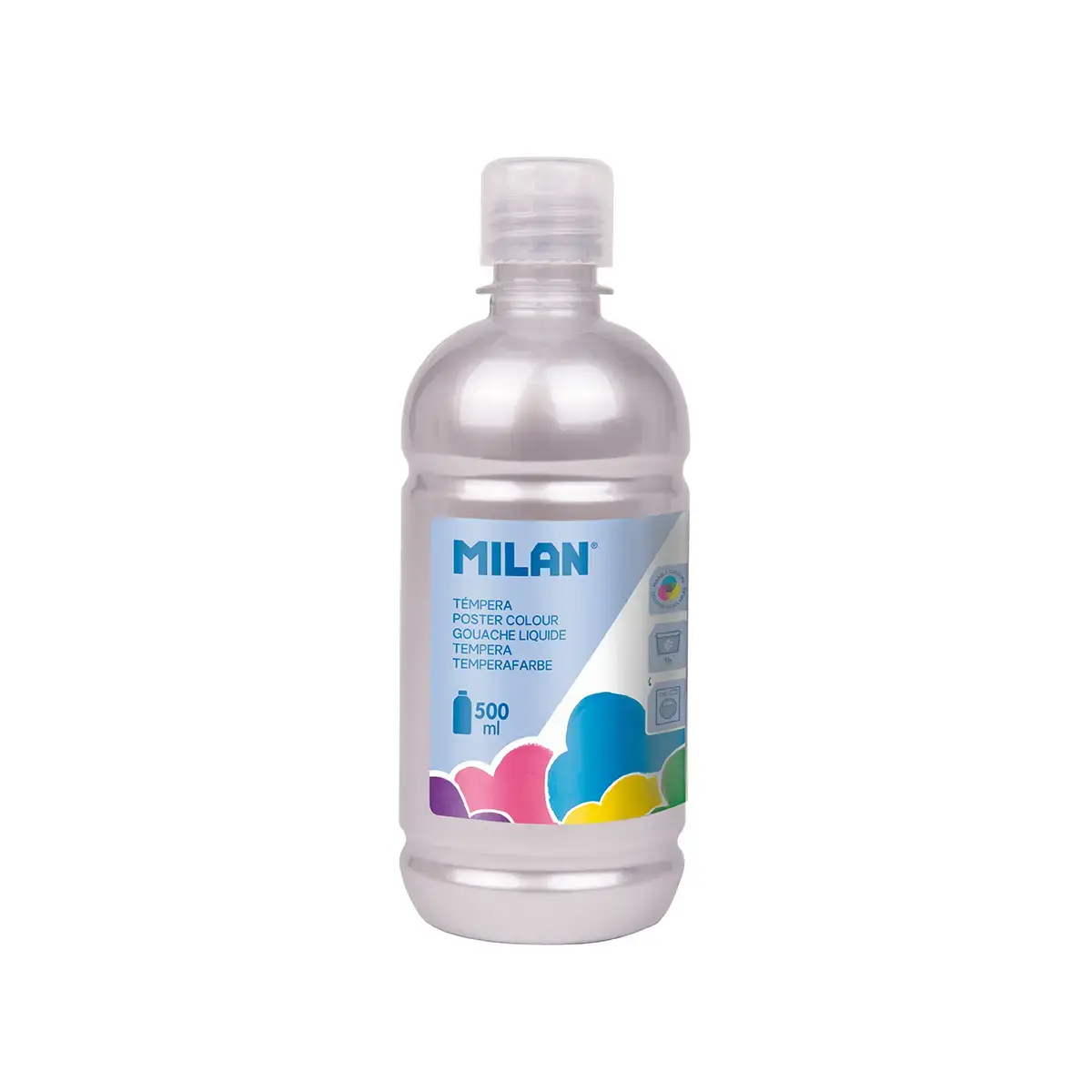 500 ml şişe gümüş poster boyası