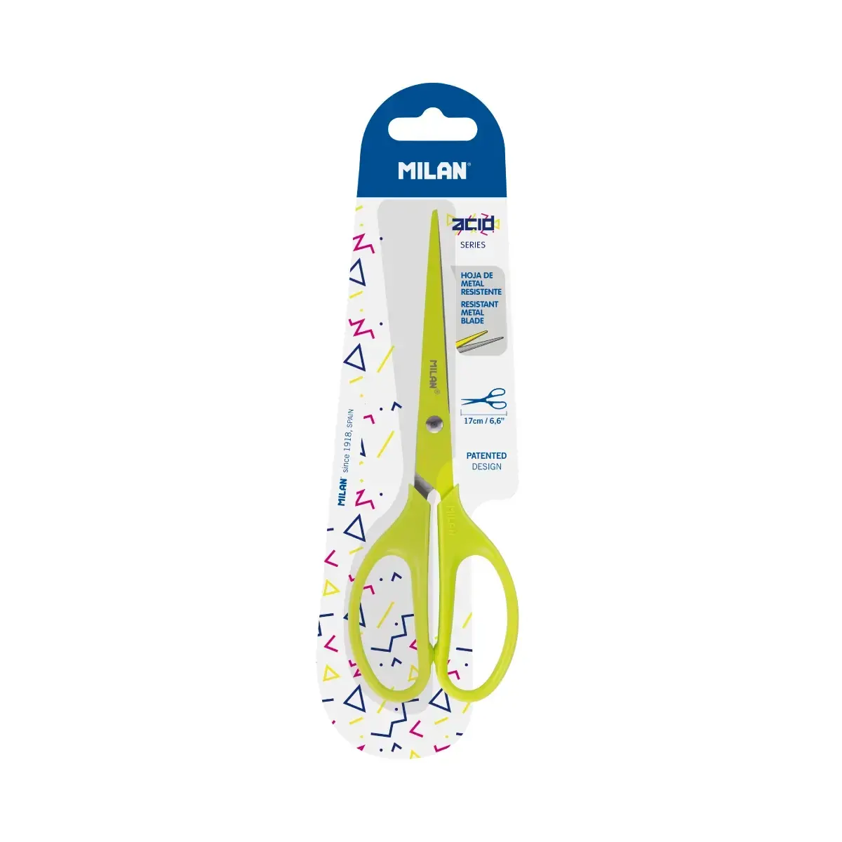 blister Acid sarı office makas 17 cm