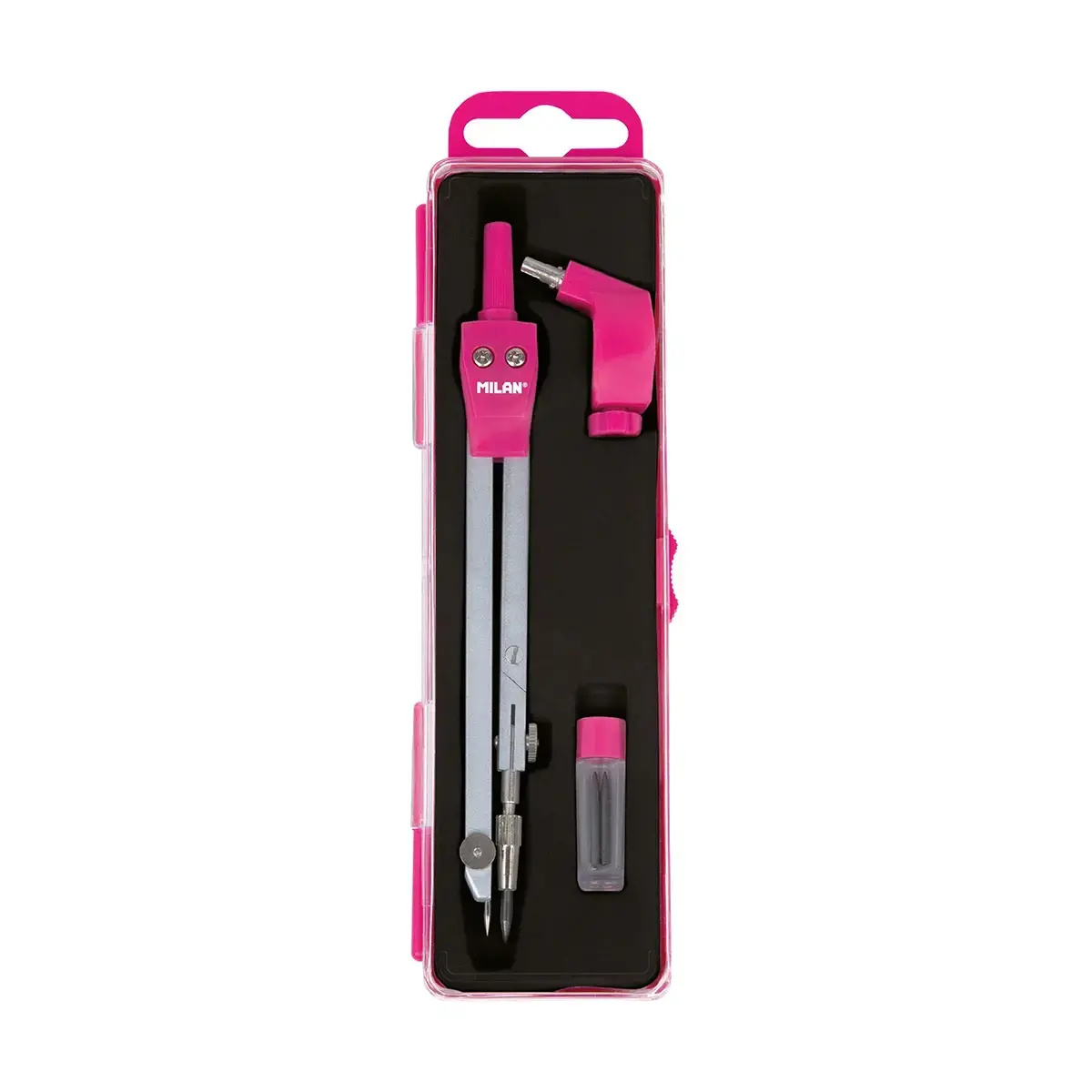 Kutu universal pergel ve a hinged leg Acid, pembe