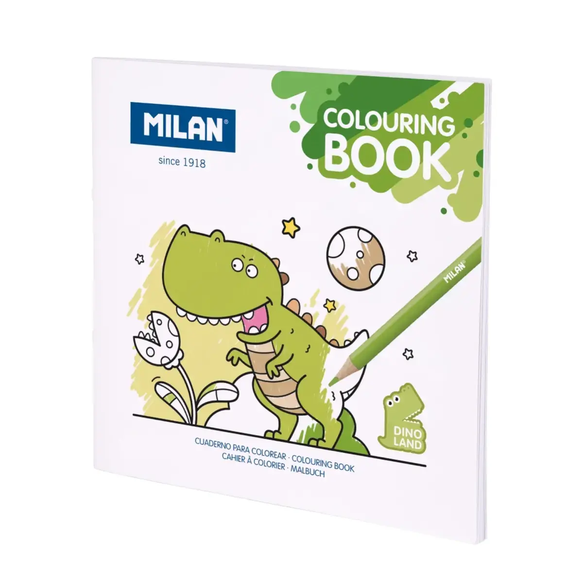 Colouring book 'Dino land'