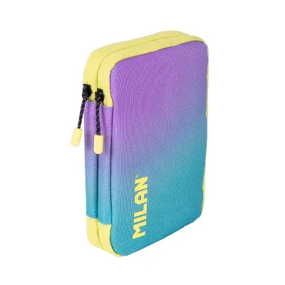 PASO Cat Glitter Cat, Multi-Colour, Expandable Pencil Case, Multi - View #2