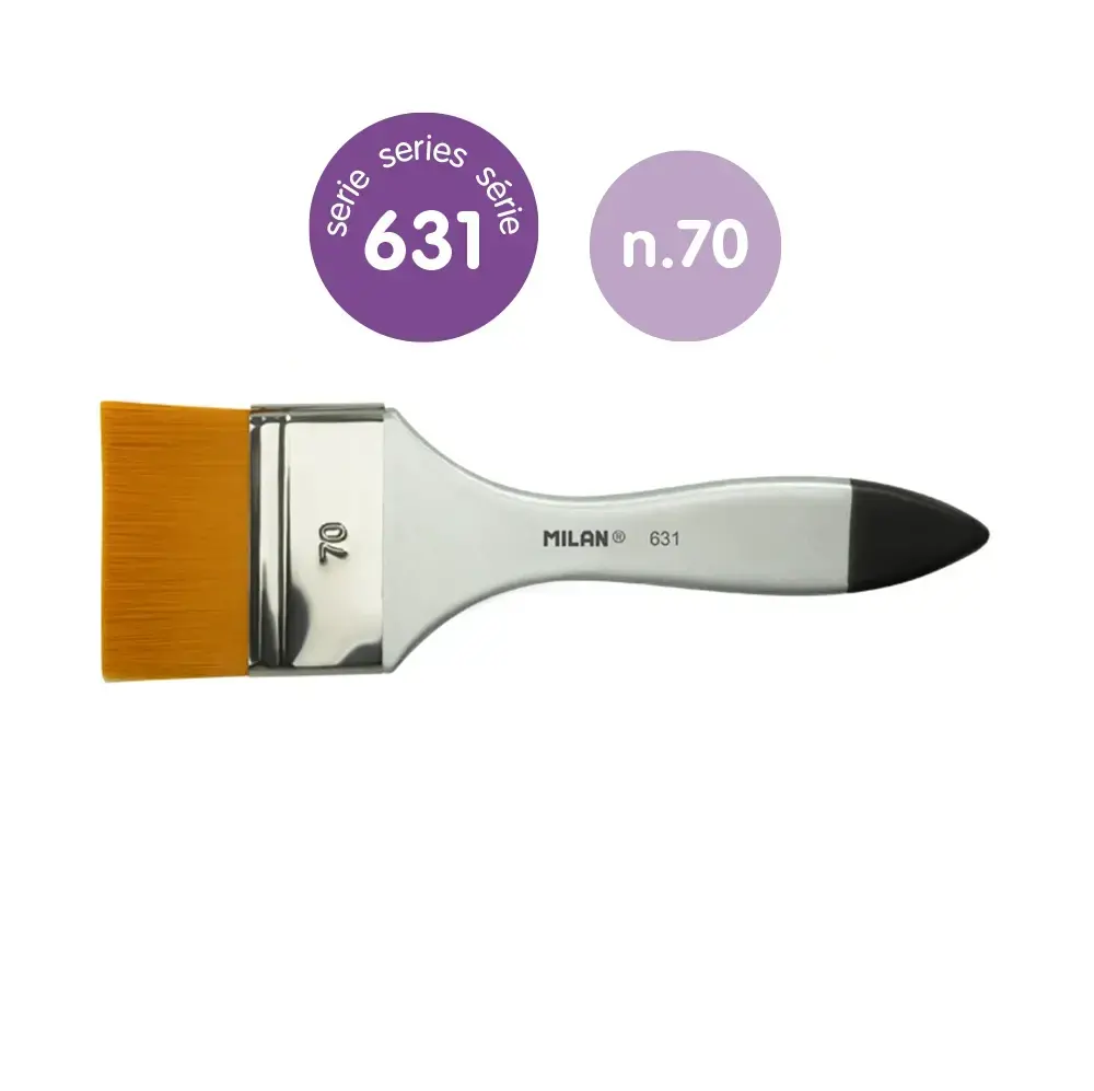 631 Serisi Spalter Premium Sentetik Kıl Fırça 70 mm
