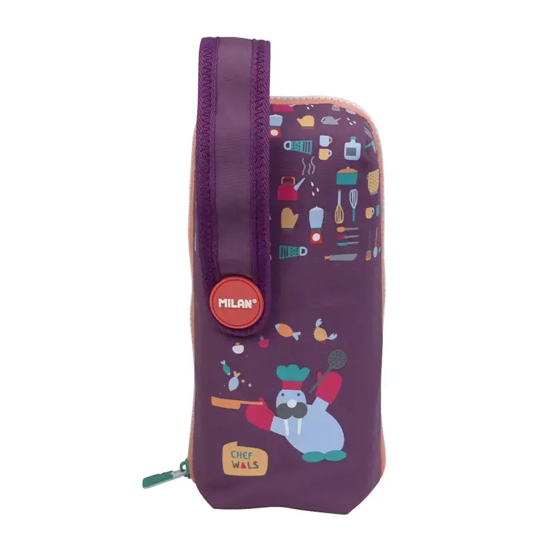 Set ile 4 dolu kalemlik Super Chefs, mor