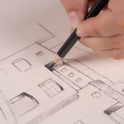 Bloc dibujo A3, 50 hojas de 200 g /m² papel liso, colección 403 MILAN GIGANTE since 1918