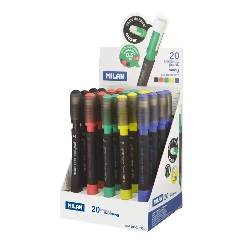 Teşhir kutusu 20 SWAY mekanik kalem 0.5 mm leads