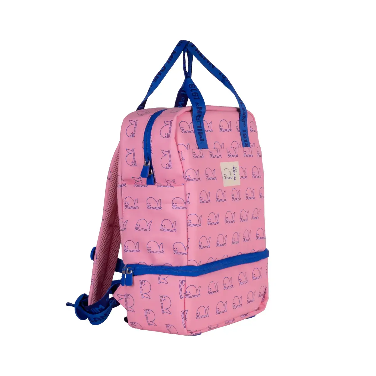 okul sırt çantası (9.5 L) ve termal bölme (2 L), 460 since1918 koleksiyonu, pembe