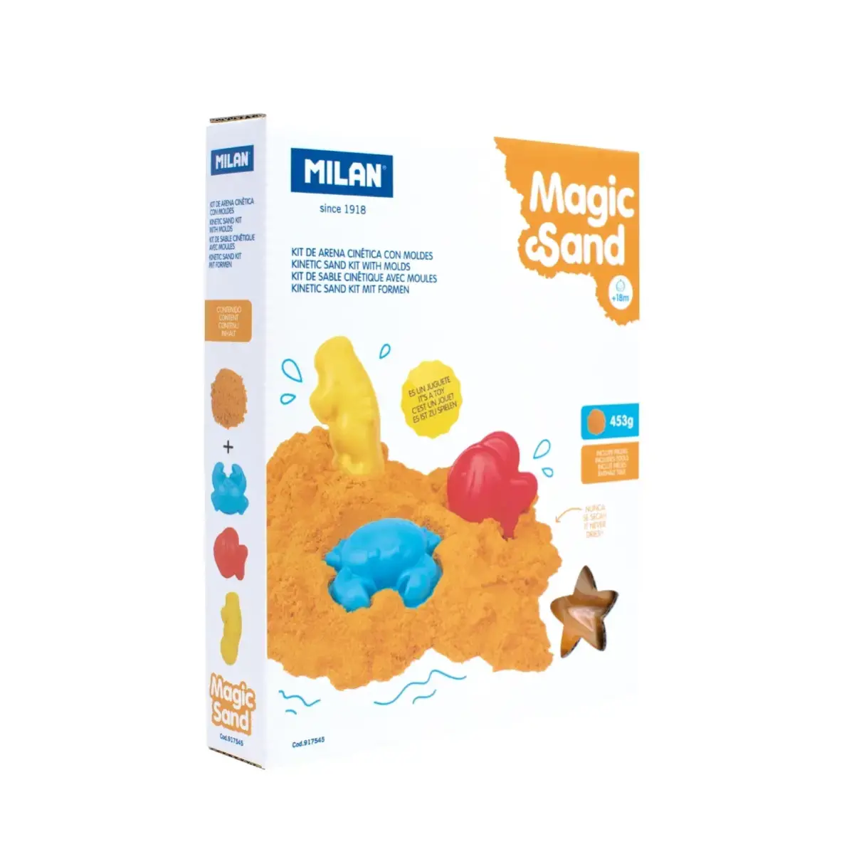 Magic sand Çanta, molds
