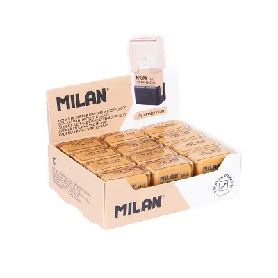Caja expositora 12 gomas MASTER GUM (especiales para bellas artes) confunda rígida