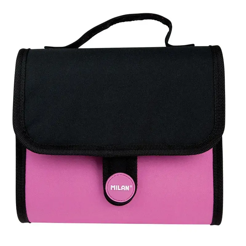 Taşıma Kutusu ve 3 dolu kalemlik Compact Fluo, pembe