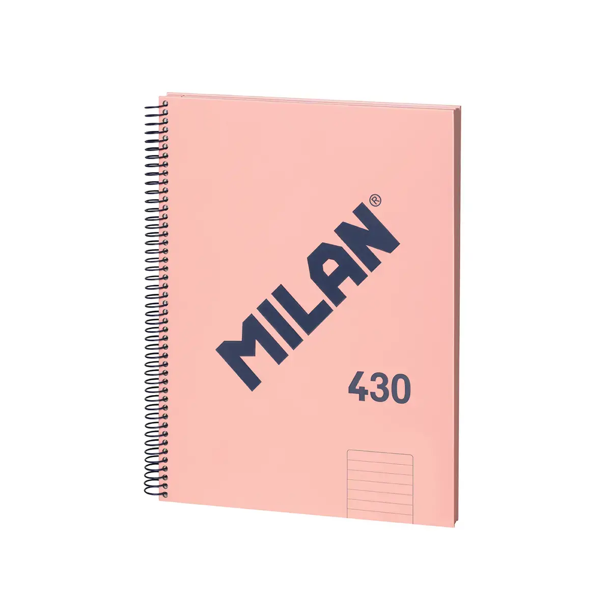 A4 Telli Defter sert kapaklı, çizgili kağıt, 80 yaprak 95 gr/m²,430 1918 koleksiyonu, pembe