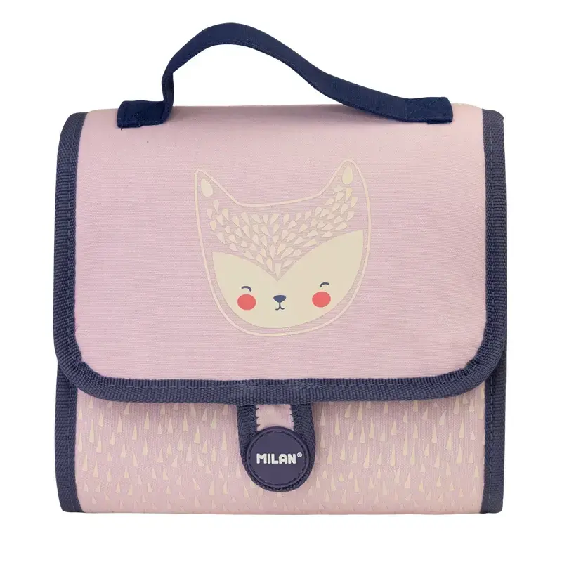 Taşıma Kutusu 2 dolu kalemlik Berrywood, pembe