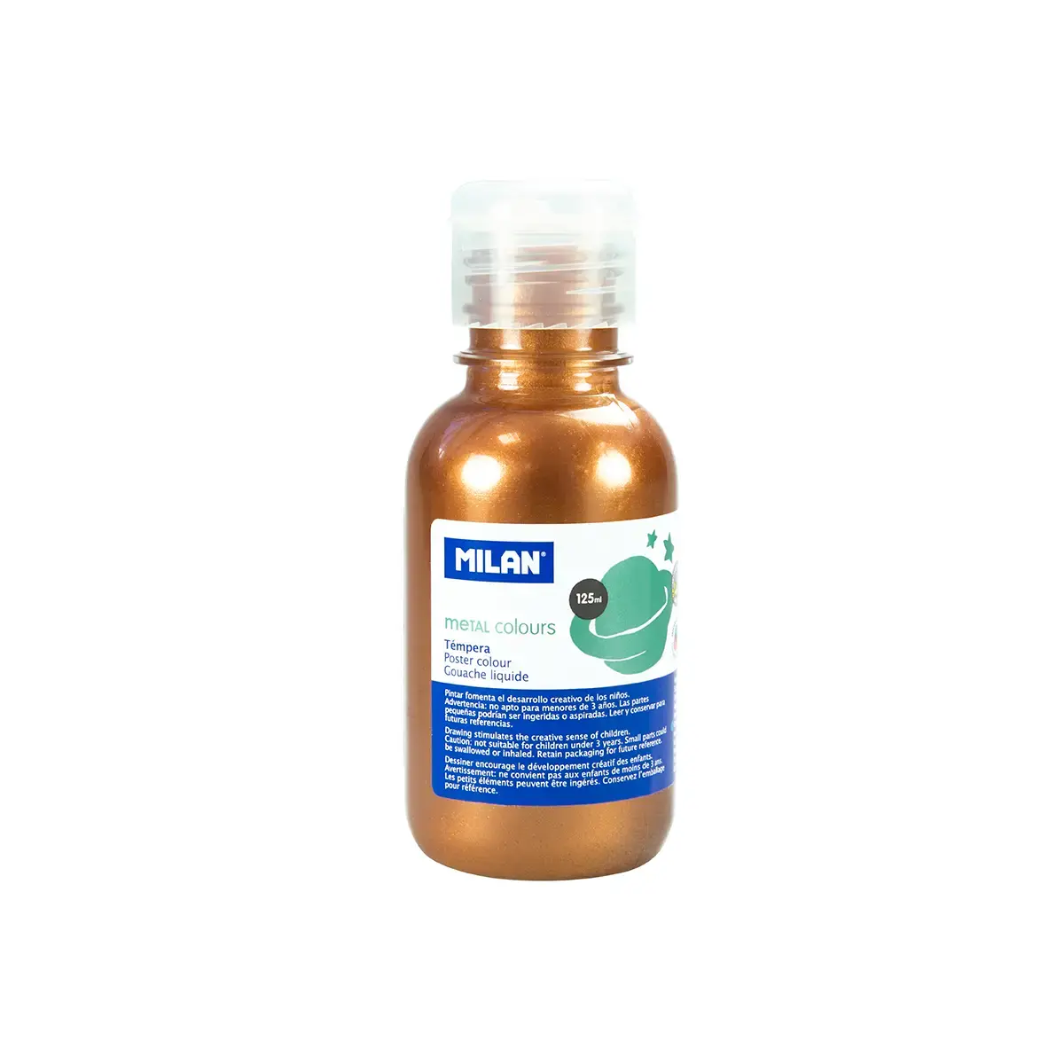 125 ml şişe copper poster boyası