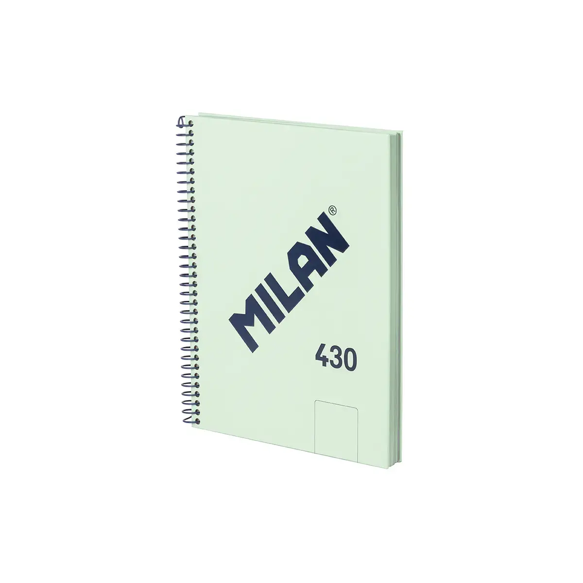 A5 Telli Defter sert kapaklı, düz kağıt, 80 yaprak 95 gr/m²,430 1918 koleksiyonu, yeşil