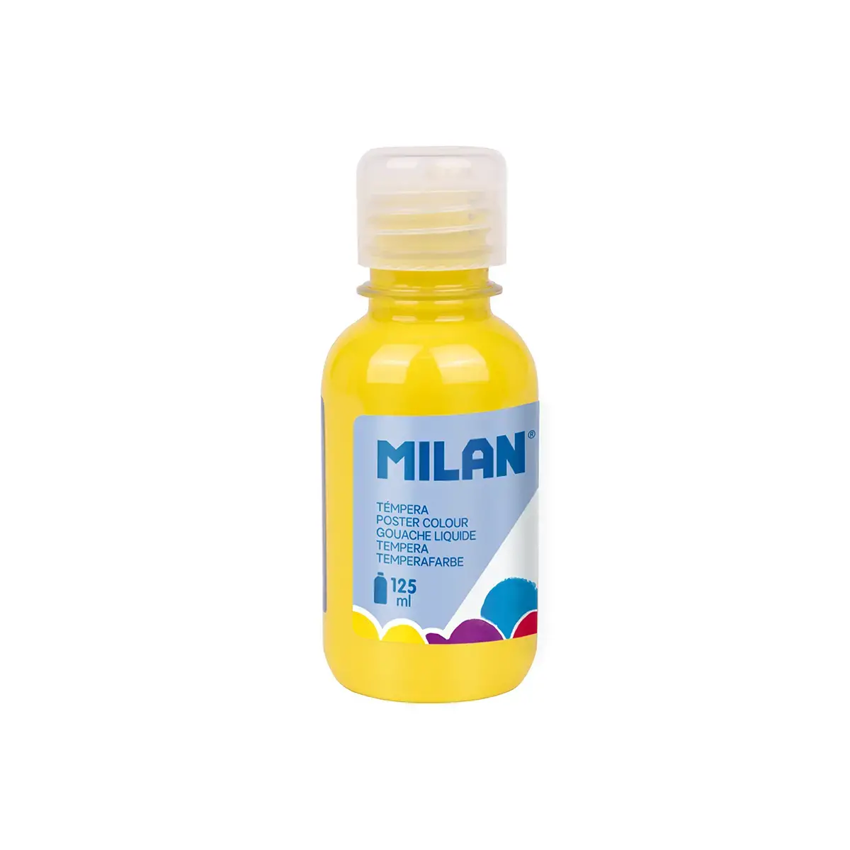 125 ml şişe sarı poster boyası
