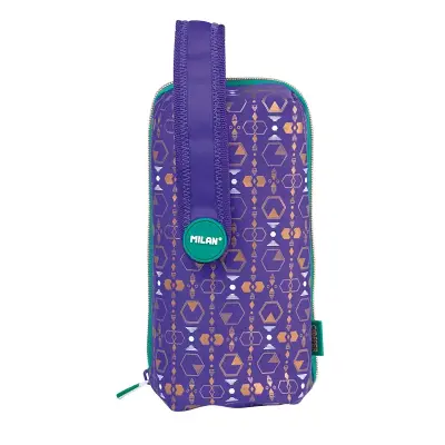 Estuche Milan Con Material Escolar 4 KIT FLOWERY