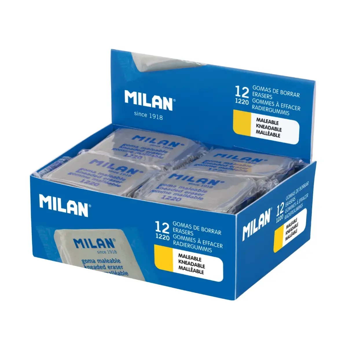 Kutu 12 yoğurulabilir silgis 1220