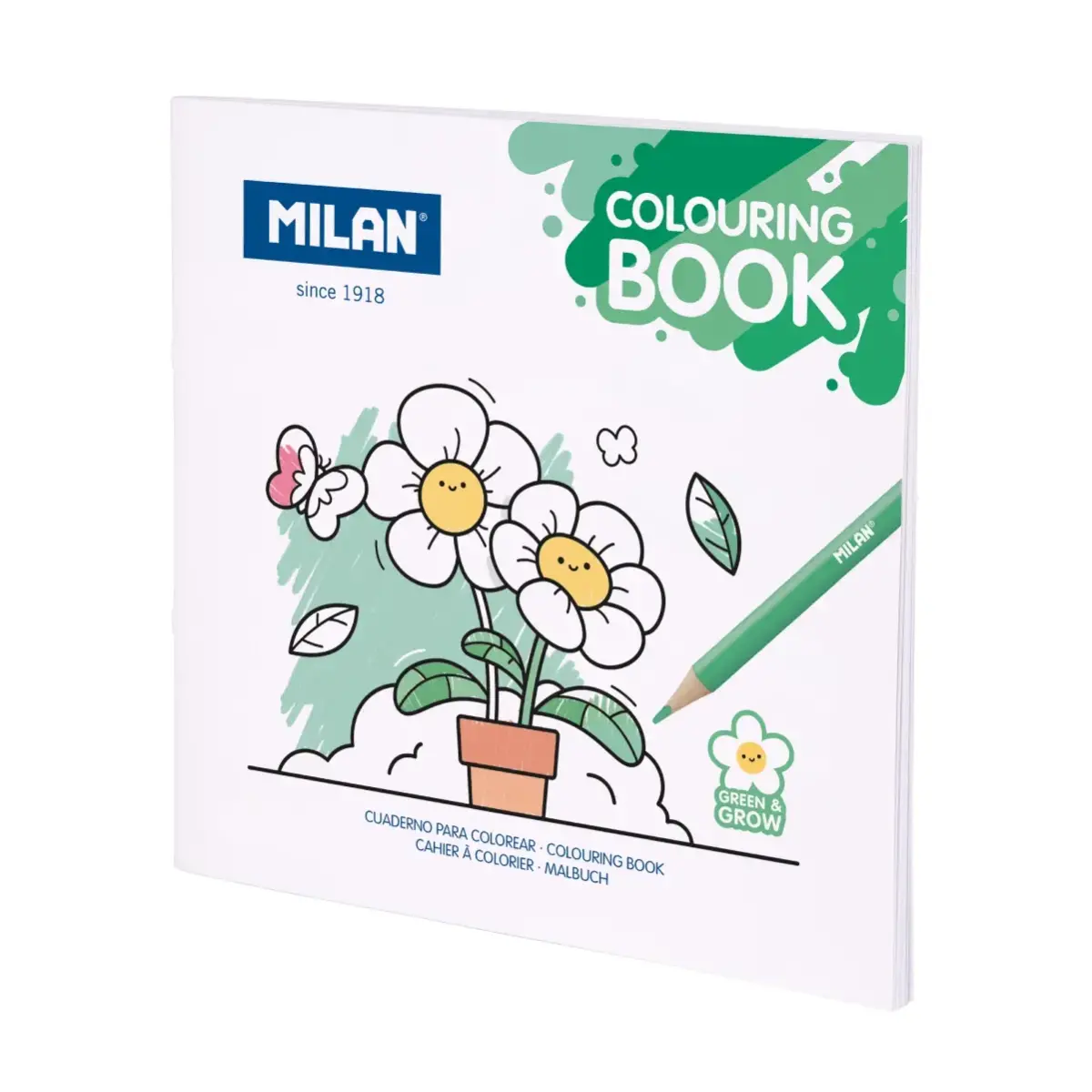 Colouring book 'yeşil & grow'