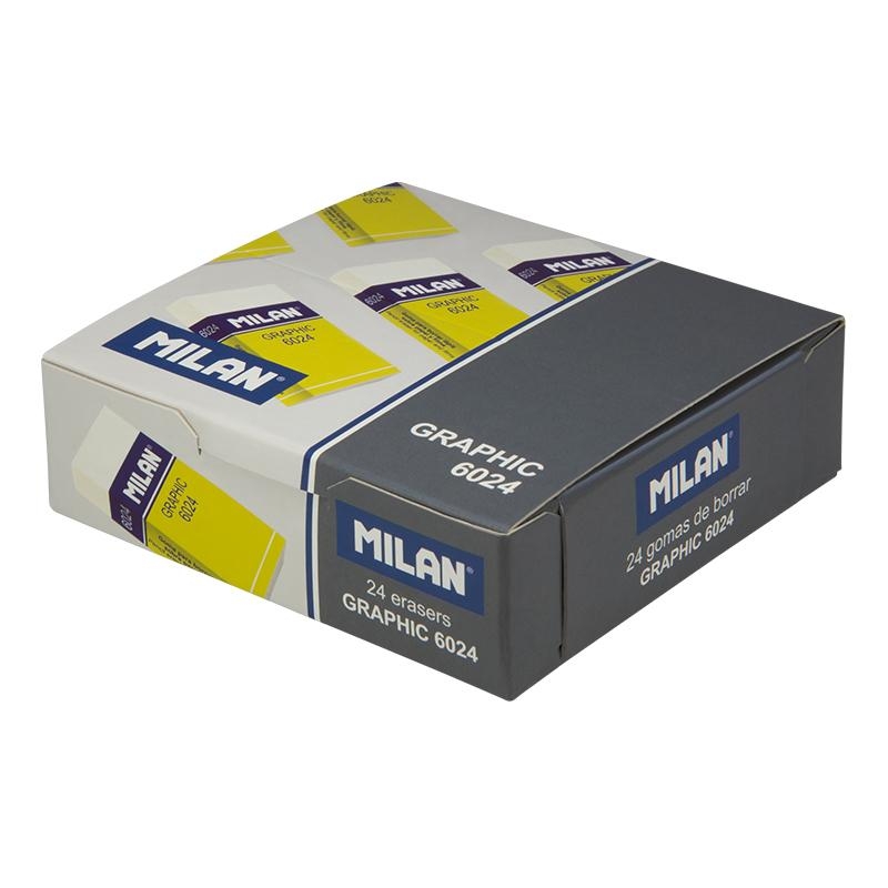 Kutu 24 yumuşak Graphic 6024 nata® çizim silgisi (karton kılıflı, ayrı ayrı sarılmış)