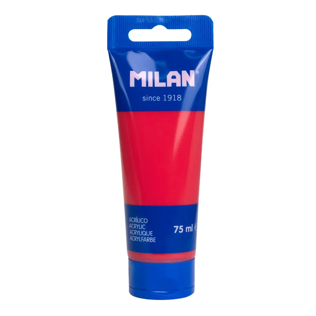 75 ml tüp akrilik boya, carmine Coral kırmızı